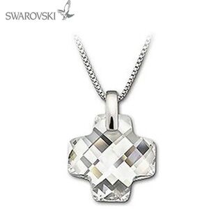Swarovski Clear Crystal Cross Pendant